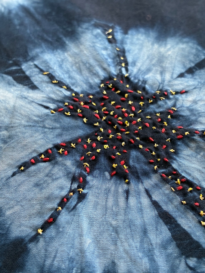 Embroidery detail