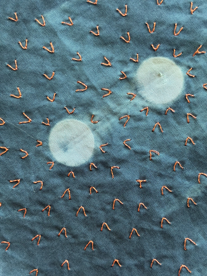 Embroidery detail