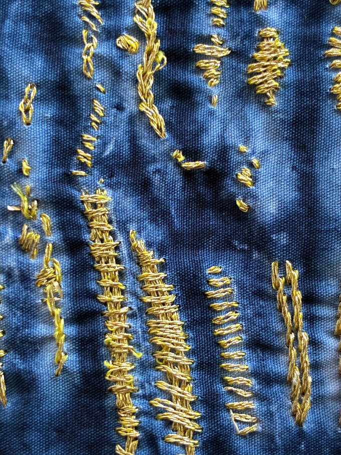 Embroidery detail